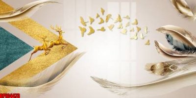 Tải file file tranh bộ decor in treo tường tráng gương OPIC4473 (gốc) chủ đề hoa sen