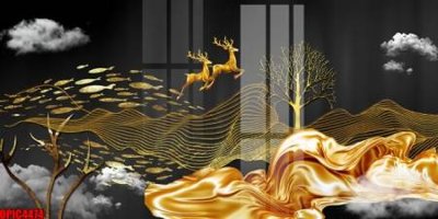 File tranh file tranh bộ decor in treo tường tráng gương OPIC4474 (ảnh gốc) chi tiết rõ ràng