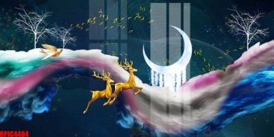 File tranh file tranh bộ decor in treo tường tráng gương OPIC4484 (ảnh gốc) chi tiết rõ ràng