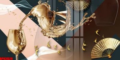 File ảnh file tranh bộ decor in treo tường tráng gương OPIC4529 (gốc) in poster