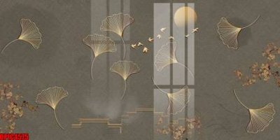 File in lụa file tranh bộ decor in treo tường tráng gương OPIC4575 (hoa văn) file tranh bộ decor in treo tường tráng gương OPIC4575