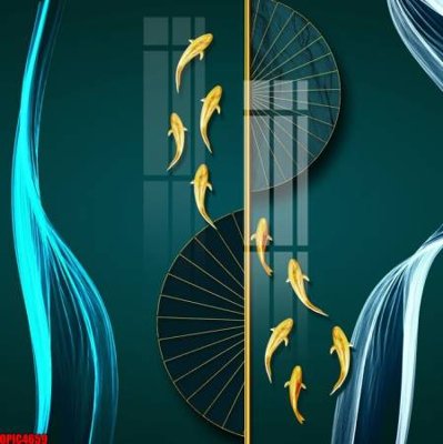 Tải file file tranh bộ decor in treo tường tráng gương OPIC4659 (gốc) in ấn chất lượng