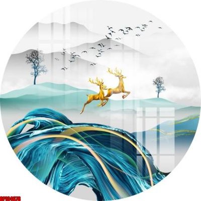 File ảnh file tranh bộ decor in treo tường tráng gương OPIC4678 (gốc) in quảng cáo ngoài trời