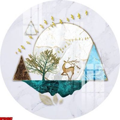 File gốc file tranh bộ decor in treo tường tráng gương OPIC4697 (ảnh chi tiết) để in ấn