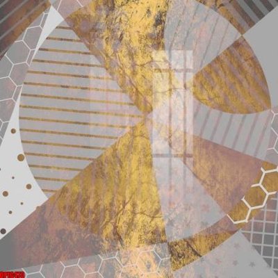 File gốc file tranh bộ decor in treo tường tráng gương OPIC473 (phong cách) cổ điển