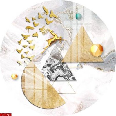 File in trần file tranh bộ decor in treo tường tráng gương OPIC4775 (file gốc) phong thủy