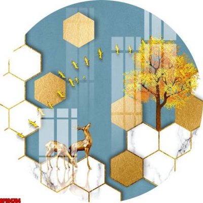 Ảnh mô tả file gốc in mica file tranh bộ decor in treo tường tráng gương OPIC4784