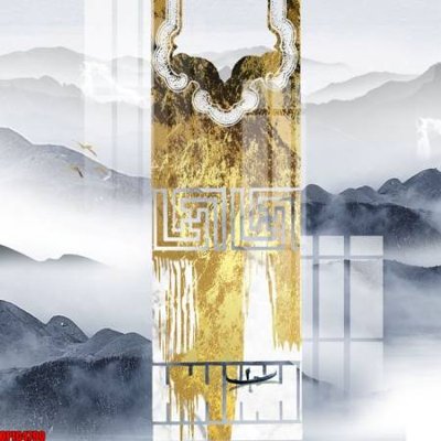 File ảnh file tranh bộ decor in treo tường tráng gương OPIC4790 (gốc) in decal dán tường