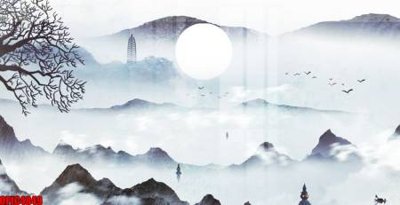 Tải file file tranh bộ decor in treo tường tráng gương OPIC4849 (PSD) cho in tranh kính