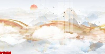 File in trần file tranh bộ decor in treo tường tráng gương OPIC4890 (file gốc) xuyên sáng