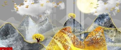 File tranh file tranh bộ decor in treo tường tráng gương OPIC4976 (gốc) in backlit film