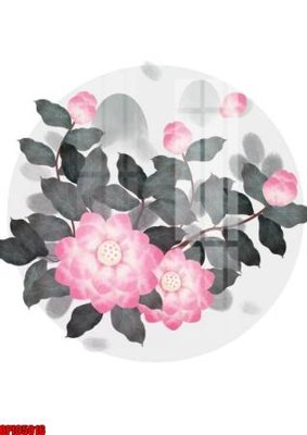 File ảnh file tranh bộ decor in treo tường tráng gương OPIC5016 (gốc) in Hiflex