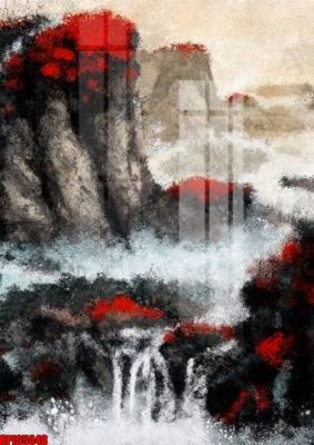 File gốc file tranh bộ decor in treo tường tráng gương OPIC5048 (in lụa) cao cấp