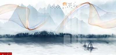 File gốc in ấn file tranh bộ decor in treo tường tráng gương OPIC5133 chuẩn màu CMYK