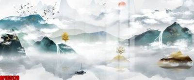 File gốc file tranh bộ decor in treo tường tráng gương OPIC5179 (thiết kế) cho in ấn