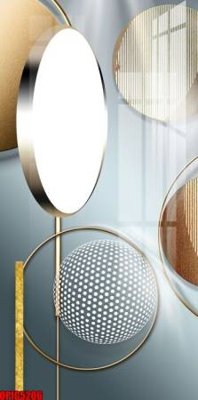 Download file gốc file tranh bộ decor in treo tường tráng gương OPIC5206 (dùng cho in ấn)