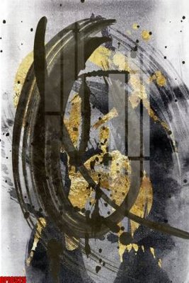 File tranh file tranh bộ decor in treo tường tráng gương OPIC525 (gốc) in vải canvas