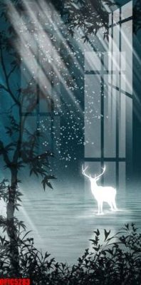 File tranh file tranh bộ decor in treo tường tráng gương OPIC5283 (gốc) in trên kính