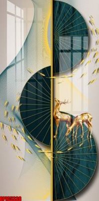 File tranh file tranh bộ decor in treo tường tráng gương OPIC5338 (gốc) in backlit film