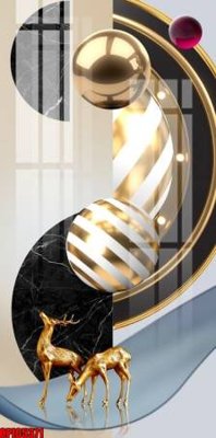 File gốc file tranh bộ decor in treo tường tráng gương OPIC5371 (thiết kế) độc quyền