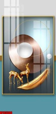 File tranh file tranh bộ decor in treo tường tráng gương OPIC5396 (bản gốc) trang trí văn phòng