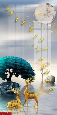 Tải file gốc file tranh bộ decor in treo tường tráng gương OPIC5412 (bản PSD) đầy đủ layer