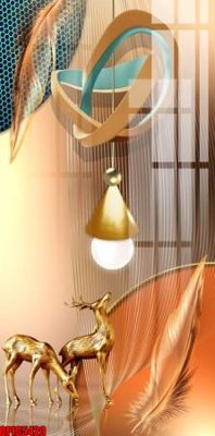 Download file file tranh bộ decor in treo tường tráng gương OPIC5420 (gốc) cho xưởng in