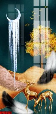 Download file tranh file tranh bộ decor in treo tường tráng gương OPIC5431 (file gốc PSD)