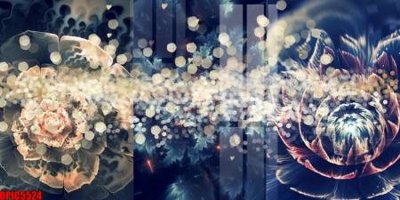 File gốc file tranh bộ decor in treo tường tráng gương OPIC5524 (PNG) không nền chất lượng