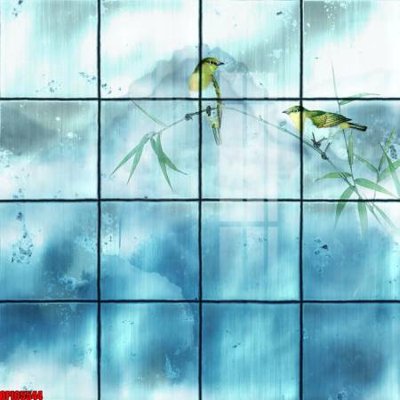 File tranh gốc file tranh bộ decor in treo tường tráng gương OPIC5544 (bản quyền) file PSD