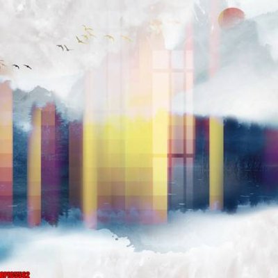 File ảnh file tranh bộ decor in treo tường tráng gương OPIC5562 (gốc) in biển hiệu