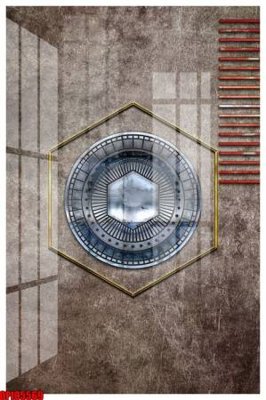 File in trần file tranh bộ decor in treo tường tráng gương OPIC5569 (bản gốc 3D) sống động