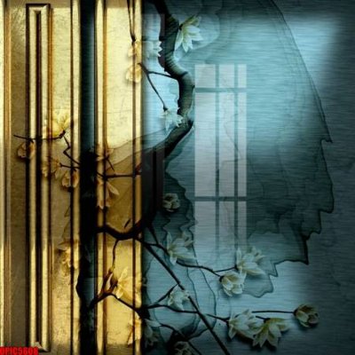 Tải file gốc file tranh bộ decor in treo tường tráng gương OPIC5608 (bản PSD) còn layer