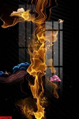 File ảnh file tranh bộ decor in treo tường tráng gương OPIC5715 (gốc) cho trang trí nội thất