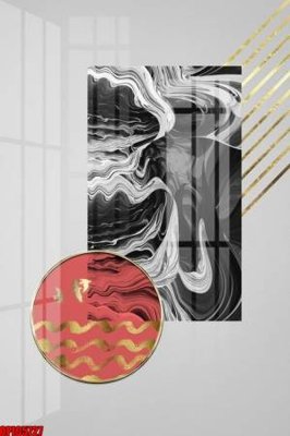 File ảnh file tranh bộ decor in treo tường tráng gương OPIC5727 (gốc) dùng in Pano
