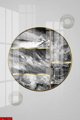 Tải file file tranh bộ decor in treo tường tráng gương OPIC5733 (ảnh gốc) in tranh kính