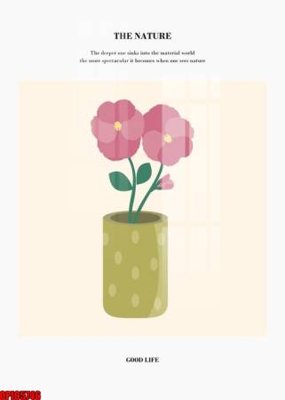 Tải file file tranh bộ decor in treo tường tráng gương OPIC5746 (gốc) làm tranh trang trí