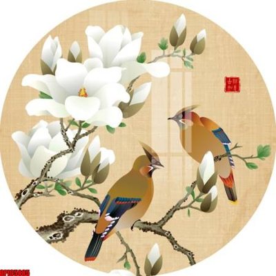 File gốc file tranh bộ decor in treo tường tráng gương OPIC5885 (vector) cho in ấn