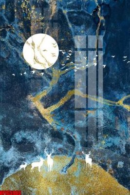 Tải file file tranh bộ decor in treo tường tráng gương OPIC5905 (PSD) cho in tranh 3D