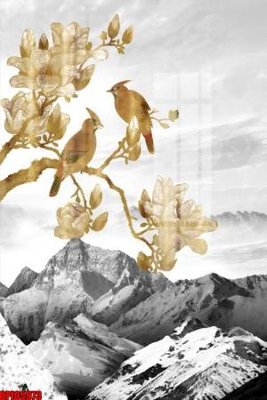 File in mica file tranh bộ decor in treo tường tráng gương OPIC5973 (bản gốc) sắc sảo