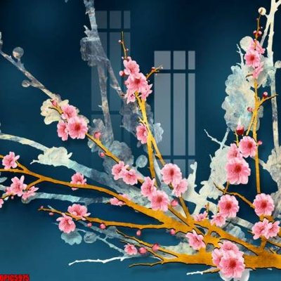 Tải file file tranh bộ decor in treo tường tráng gương OPIC5975 (gốc) in nhanh