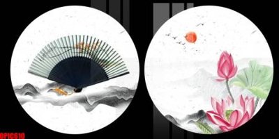 File tranh gốc file tranh bộ decor in treo tường tráng gương OPIC610 chủ đề hiện đại