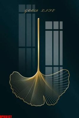 File tranh PSD file tranh bộ decor in treo tường tráng gương OPIC6127 chất lượng cao