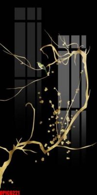 File tranh file tranh bộ decor in treo tường tráng gương OPIC6221 (bản gốc) in lụa 3D