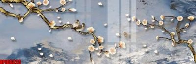 File tranh file tranh bộ decor in treo tường tráng gương OPIC6223 (gốc) in trên kính