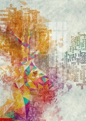 File tranh file tranh bộ decor in treo tường tráng gương OPIC6427 (gốc) in trên kính