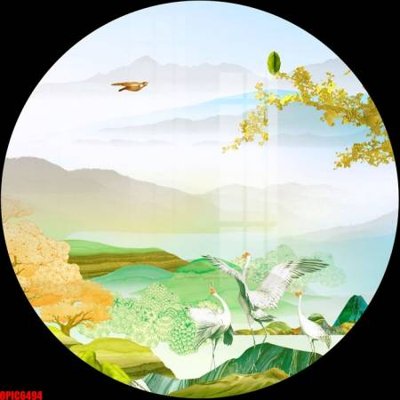 File PSD file tranh bộ decor in treo tường tráng gương OPIC6494 (gốc) tách lớp chi tiết