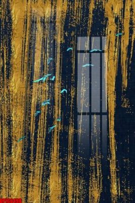 Tải file file tranh bộ decor in treo tường tráng gương OPIC6498 (ảnh gốc) file TIFF