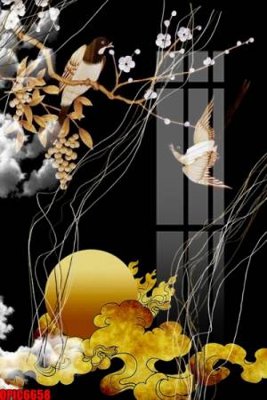 File gốc file tranh bộ decor in treo tường tráng gương OPIC6658 (chuẩn màu) cho in offset