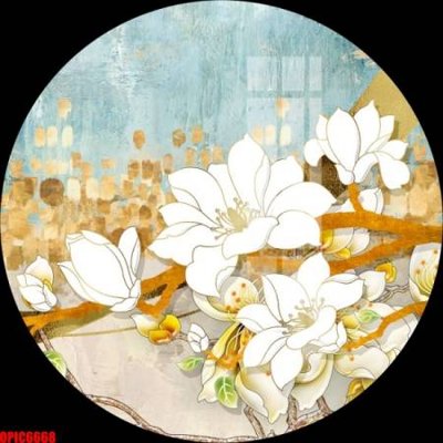 File gốc file tranh bộ decor in treo tường tráng gương OPIC6668 (trang trí) cho phòng khách